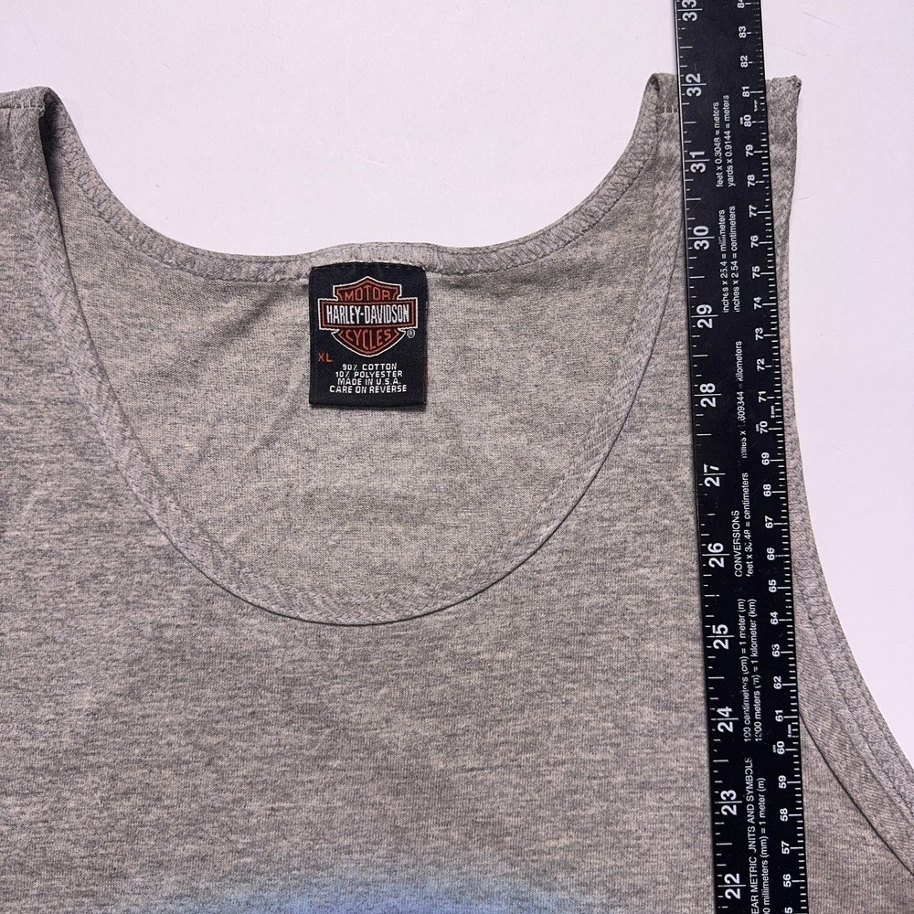 Vintage‎ Harley Davidson Tank Top Mens XL Albuquerque USA Made 90s - Picture 8 of 8